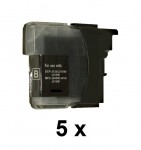 5 x Druckerpatronen ( Schwarz/ Black) ersetzen Brother TYP LC-980 Preis 9,99 € 