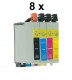 10 Druckerpatronen für Epson Stylus T0611-T0614 Preis 11,99 €