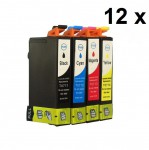 12 Druckerpatronen für Epson Stylus T0711-T0714 (C,M,Y,BK) Preis 15,99 €