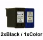 2Druckerpatronen wiederbefüllt für HP300XL Black/Color 