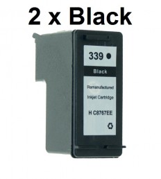 1Druckerpatrone wiederbefüllt für HP339 Black /Schwarz