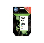 HP 300- Set - schwarz und dreifarbig, 2er Pack Orginal CN637EE