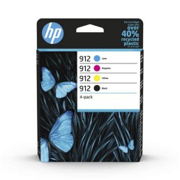 HP 912- Set - schwarz, cyan, margenta, gelb, 4er Pack Orginal 6ZC74AE