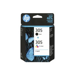 HP 304- Set - schwarz und dreifarbig, 2er Pack Orginal 3JB05AE